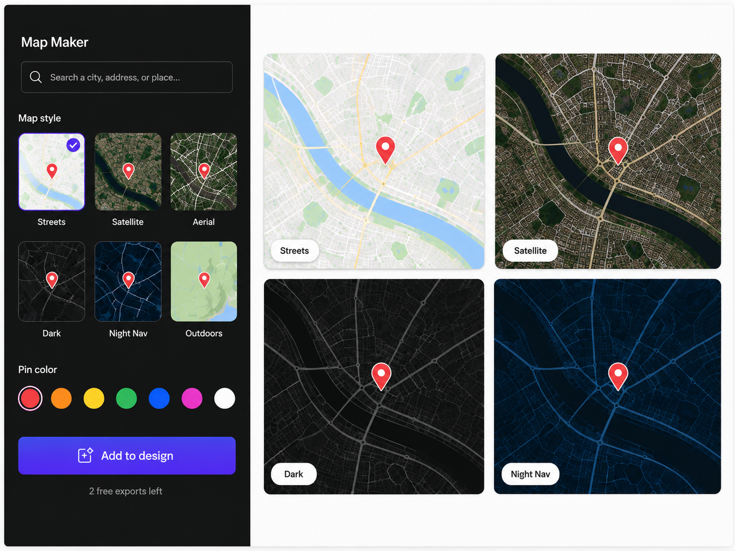 Map Maker preview